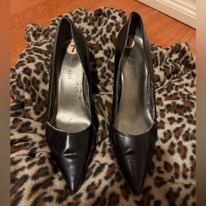 Nine West Black Pointed Toe Heels